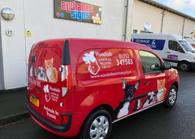 Alphabet Signs Vehicle Wrapping Plymouth